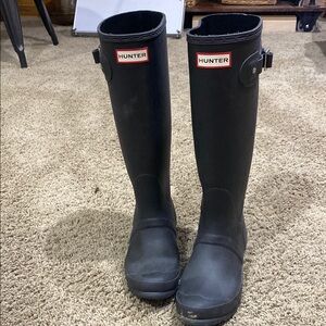 Hunter Classic Black Waterproof Boots